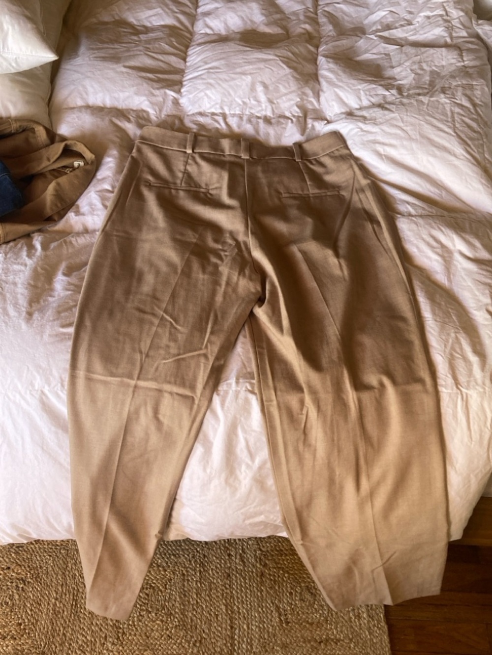 Mango Women’s Khaki/Tan Chino Trousers